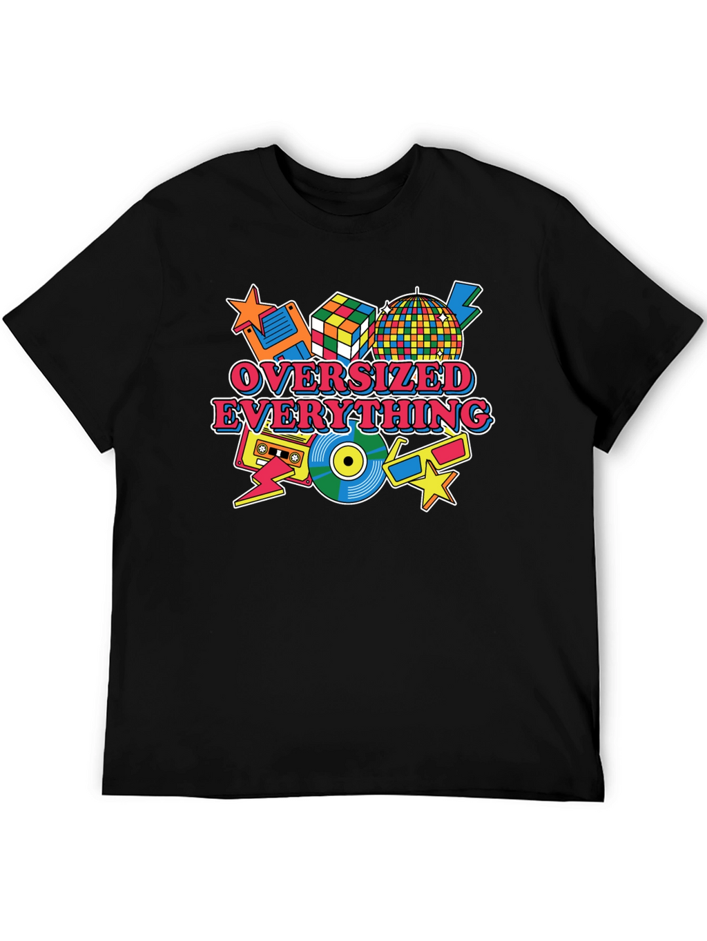 Retro Oversized Everything Graphic Tee