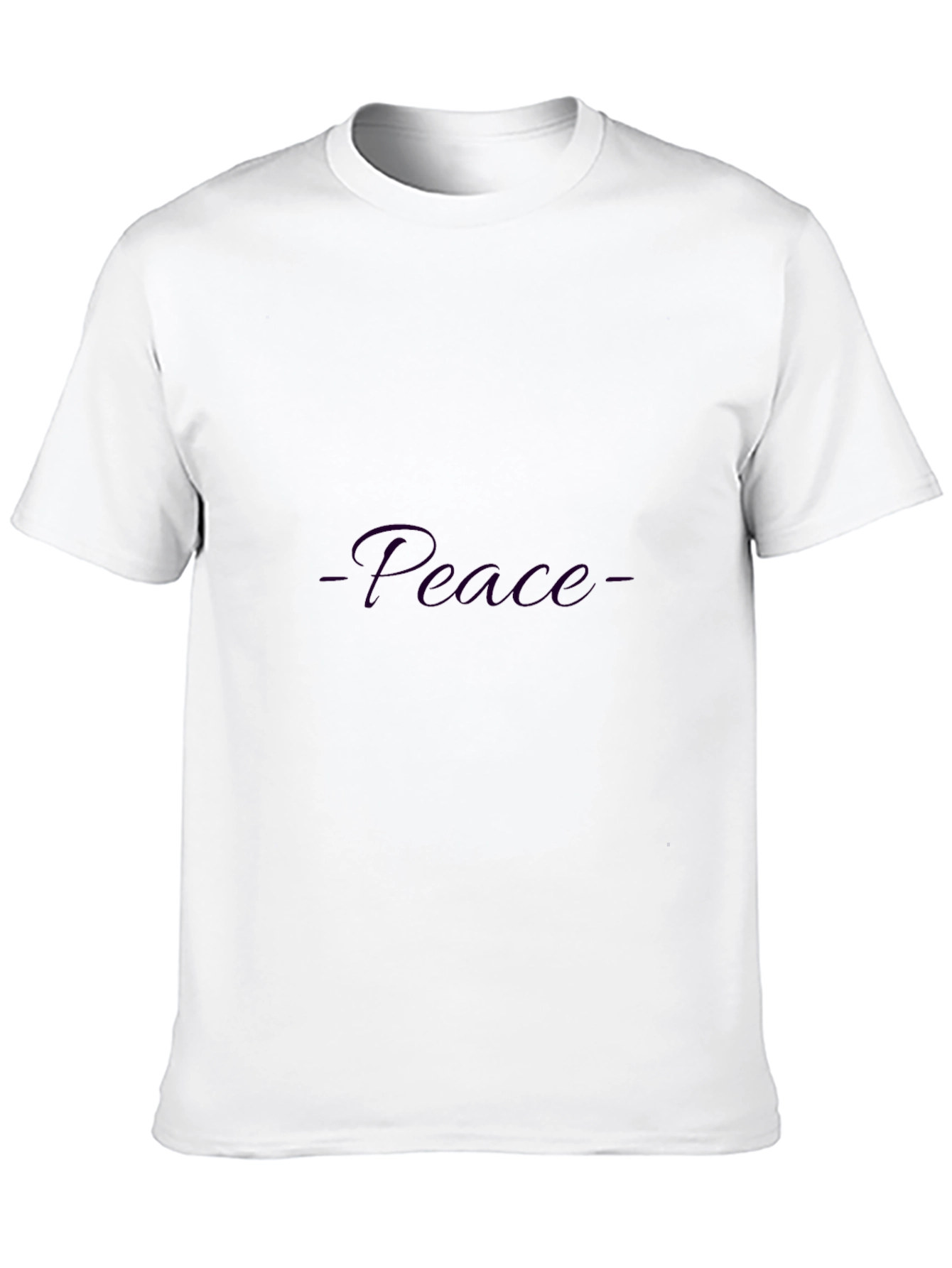 Peace T-Shirt - Soft Cotton Blend Casual Tee