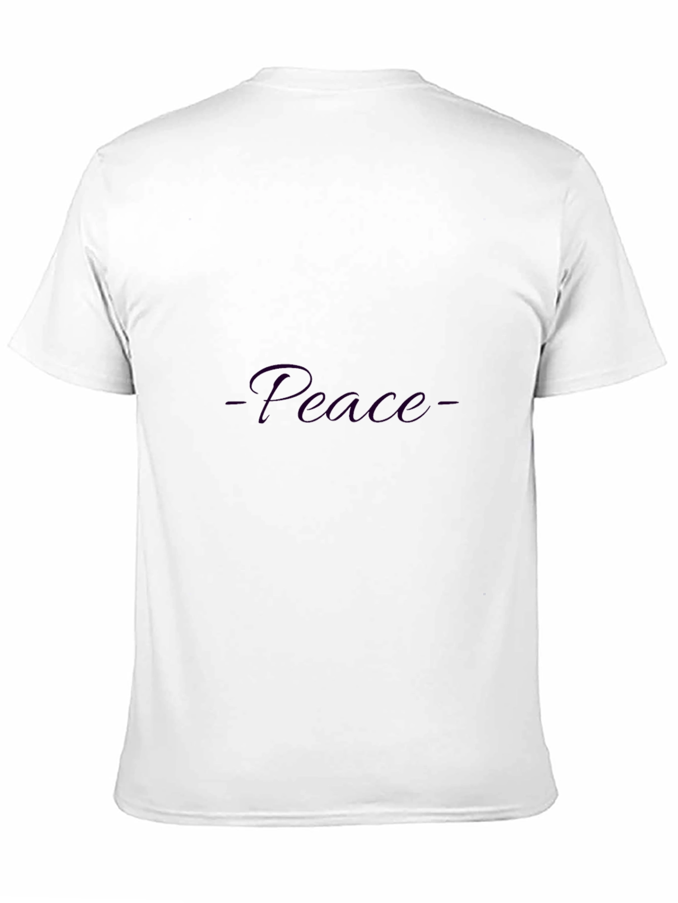 Peace T-Shirt - Soft Cotton Blend Casual Tee
