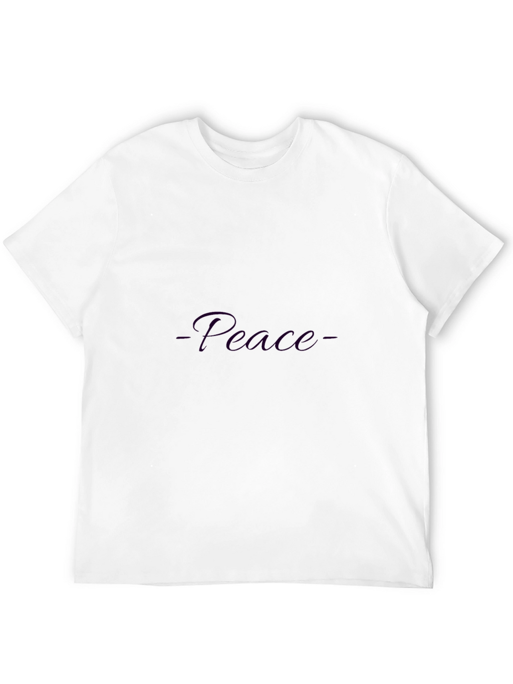 Peace T-Shirt - Soft Cotton Blend Casual Tee