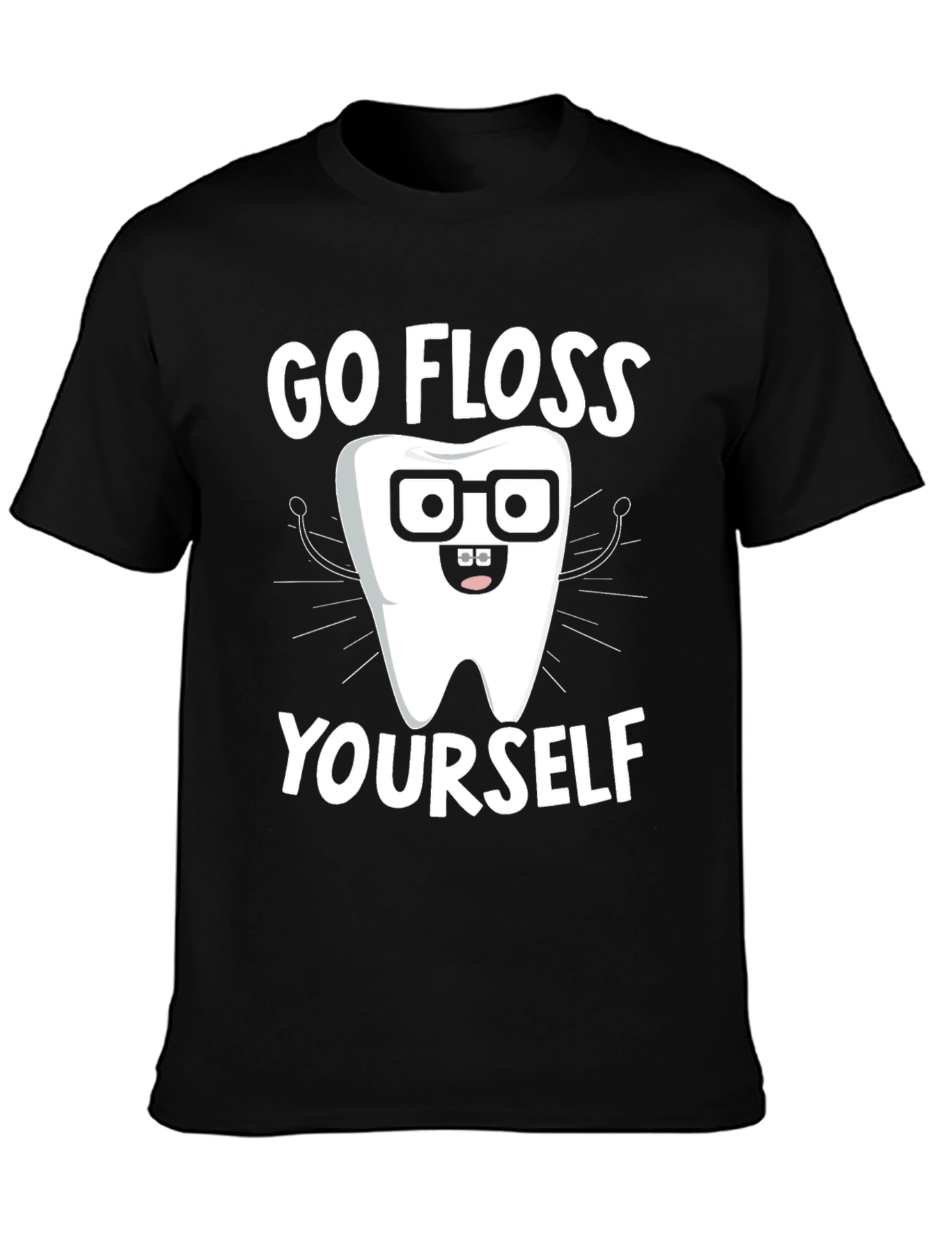 Go Floss Yourself Funny Dental T-Shirt