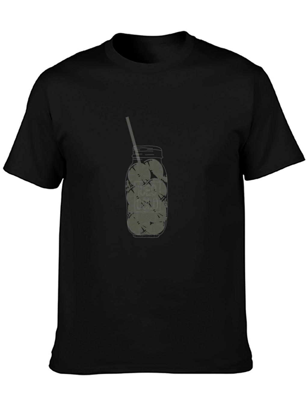 Iced Cold Drink Graphic T-Shirt