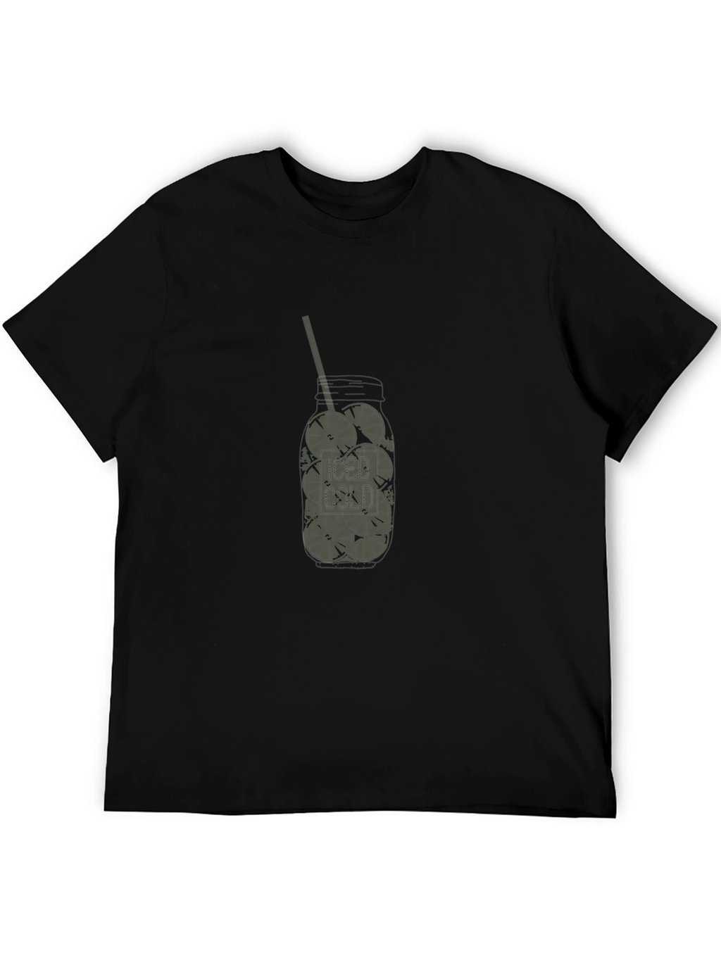 Iced Cold Drink Graphic T-Shirt