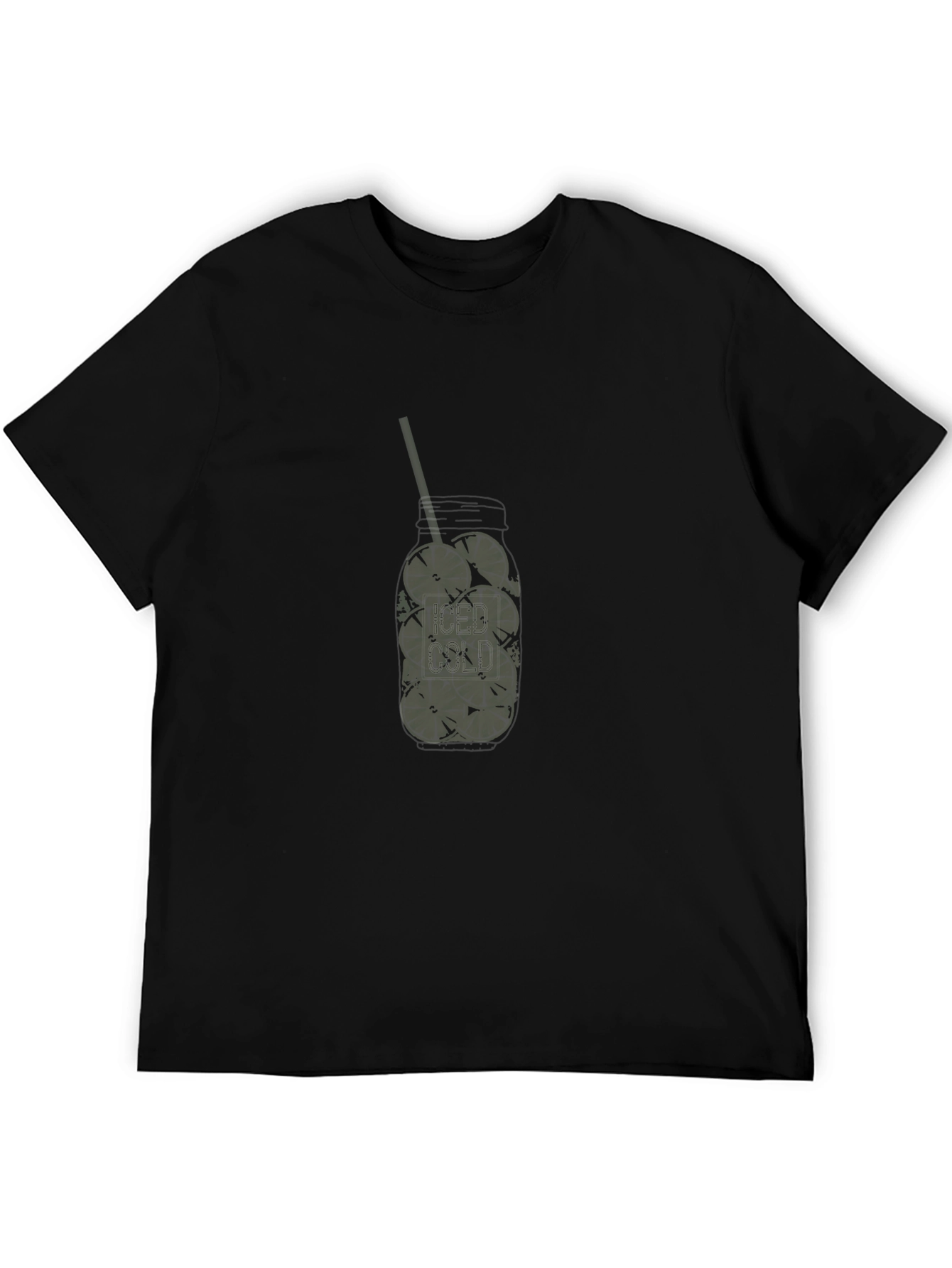 Iced Cold Drink Graphic T-Shirt