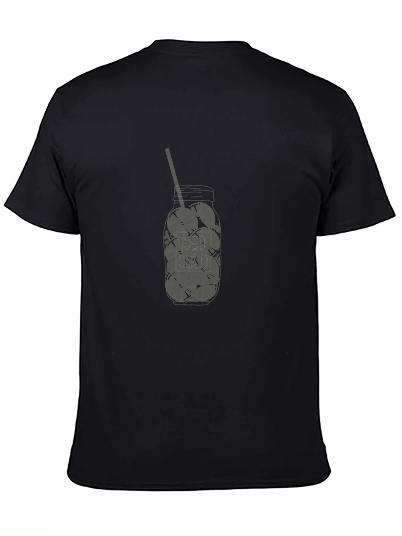Iced Cold Drink Graphic T-Shirt