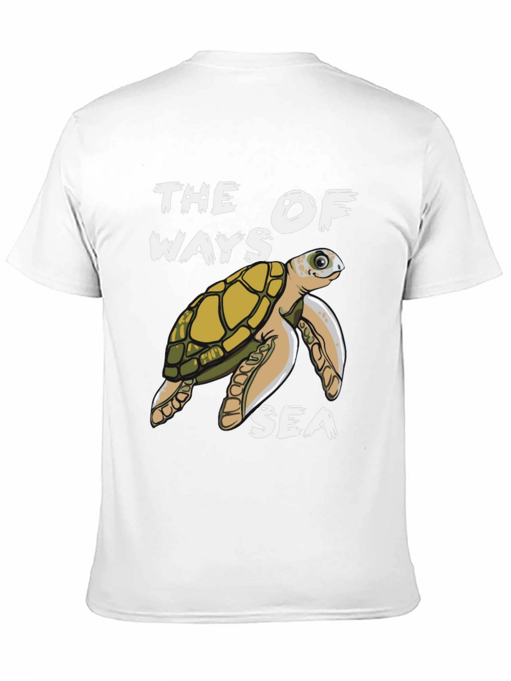 Sea Turtle Graphic T-Shirt: The Ways of the Sea