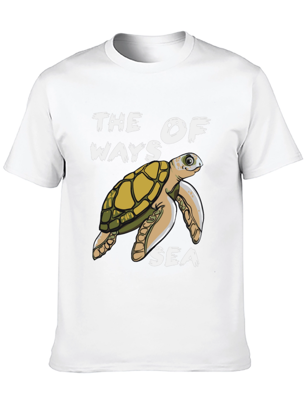 Sea Turtle Graphic T-Shirt: The Ways of the Sea