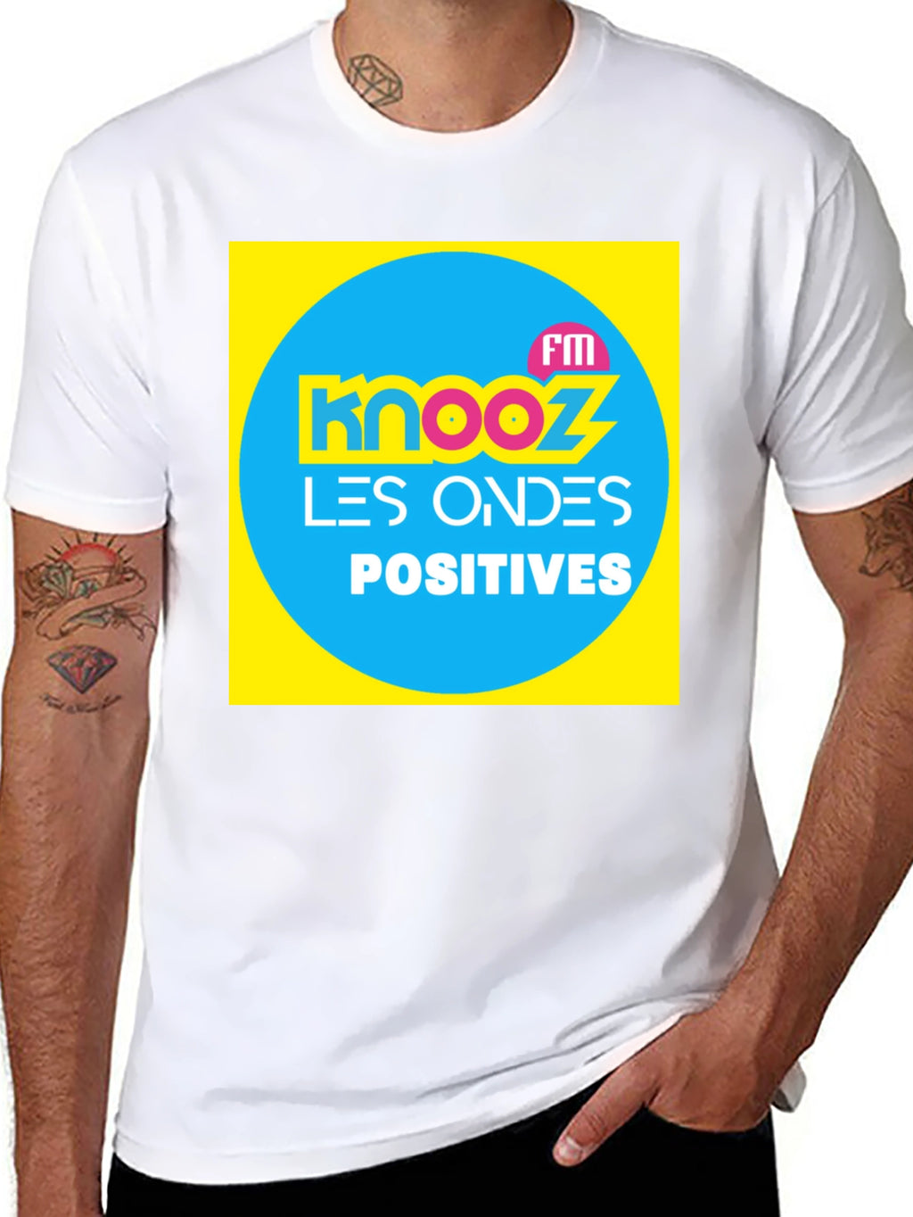 Knooz FM Les Ondes Positives T-Shirt