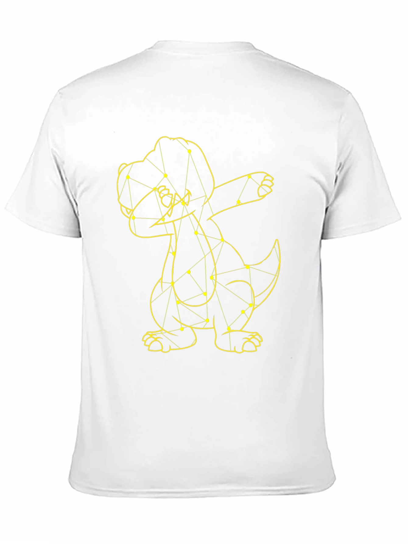 Dabbing Dinosaur Tee - Black Cotton T-Shirt
