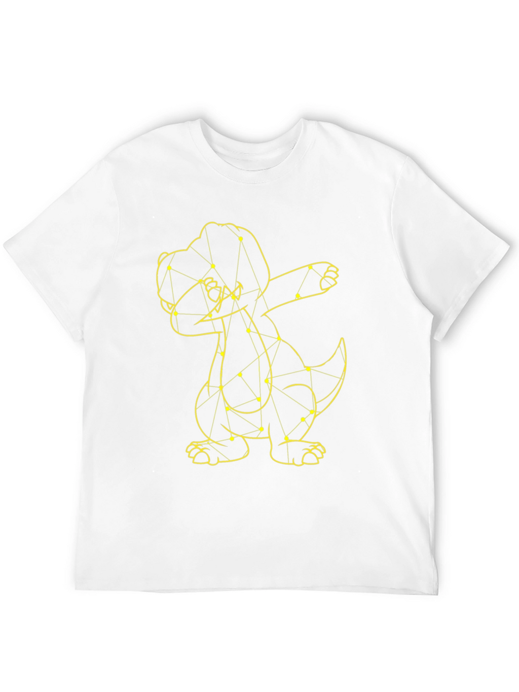 Dabbing Dinosaur Tee - Black Cotton T-Shirt
