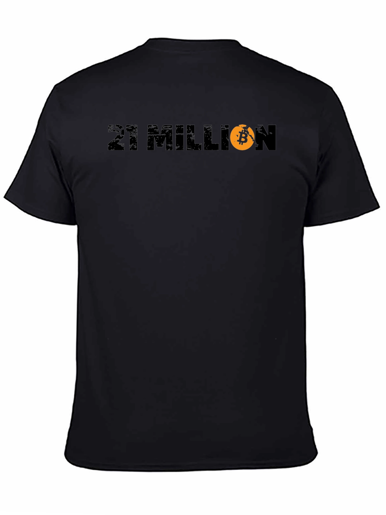 21 Million Bitcoin Black T-Shirt - Crypto HODL