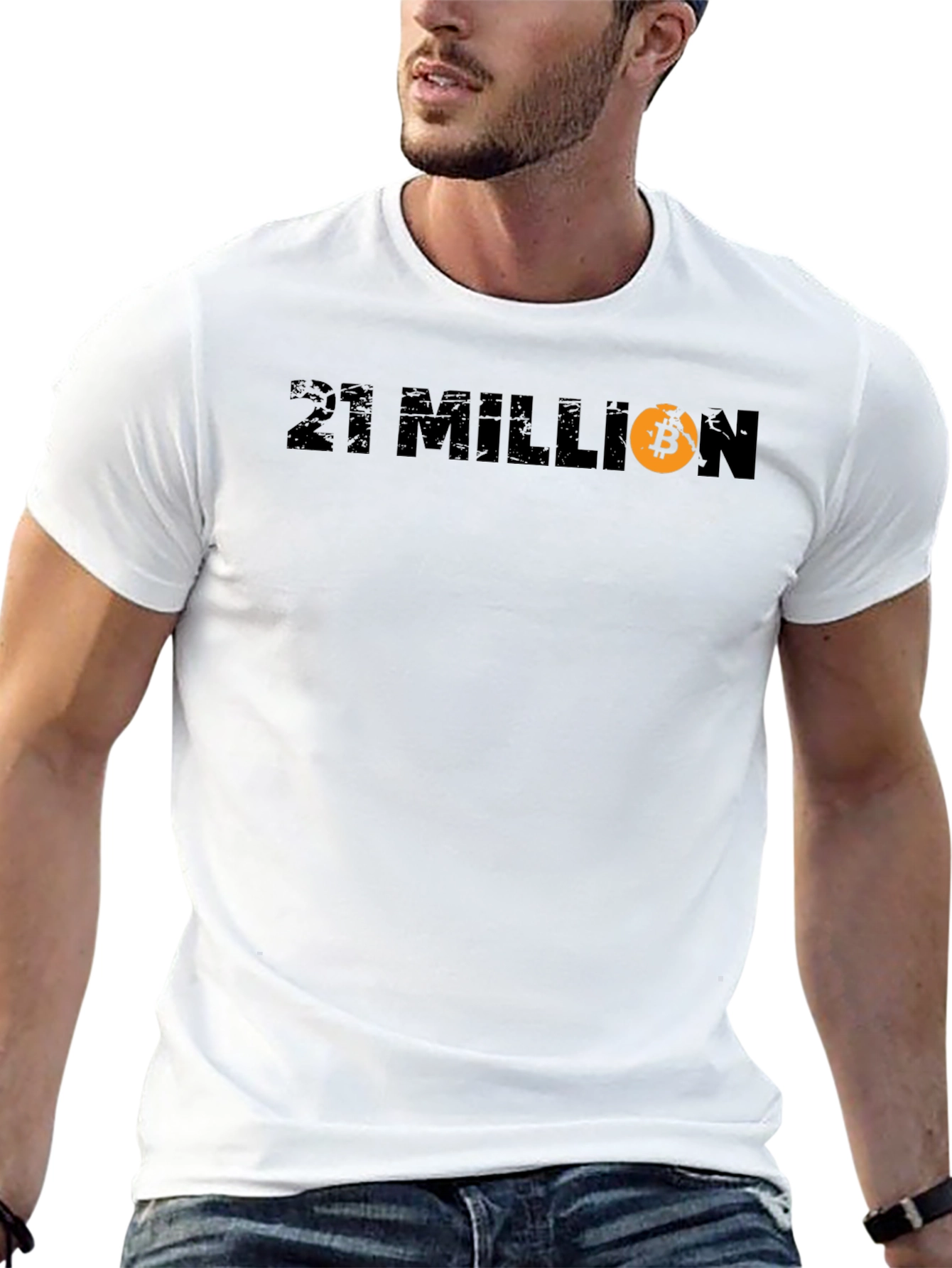 21 Million Bitcoin Black T-Shirt - Crypto HODL