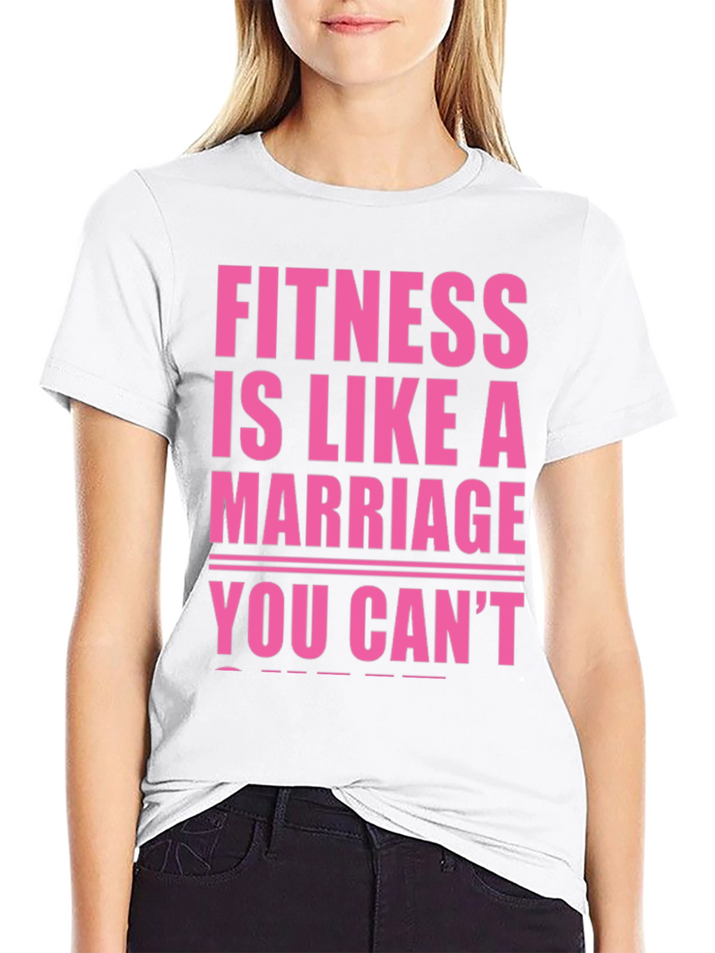 Fitness is Like a Marriage T-Shirt