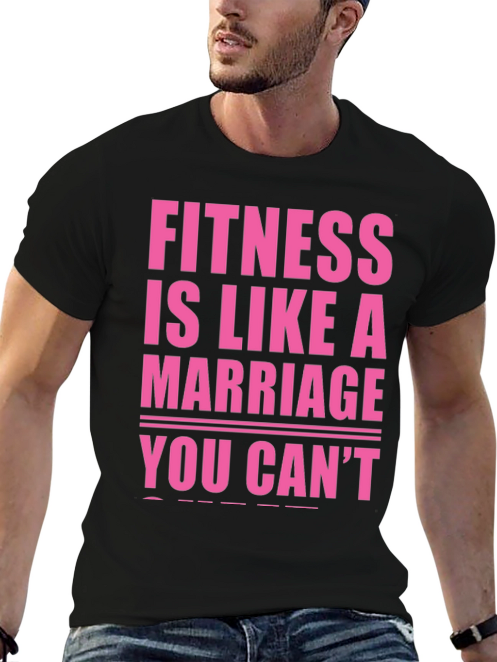 Fitness is Like a Marriage T-Shirt