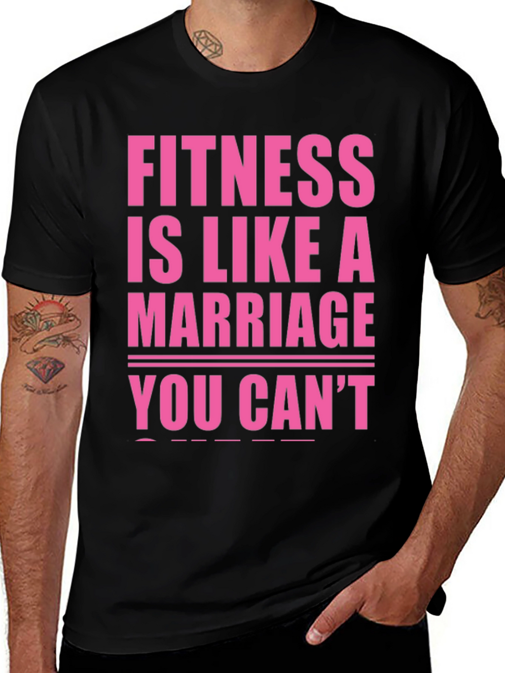 Fitness is Like a Marriage T-Shirt