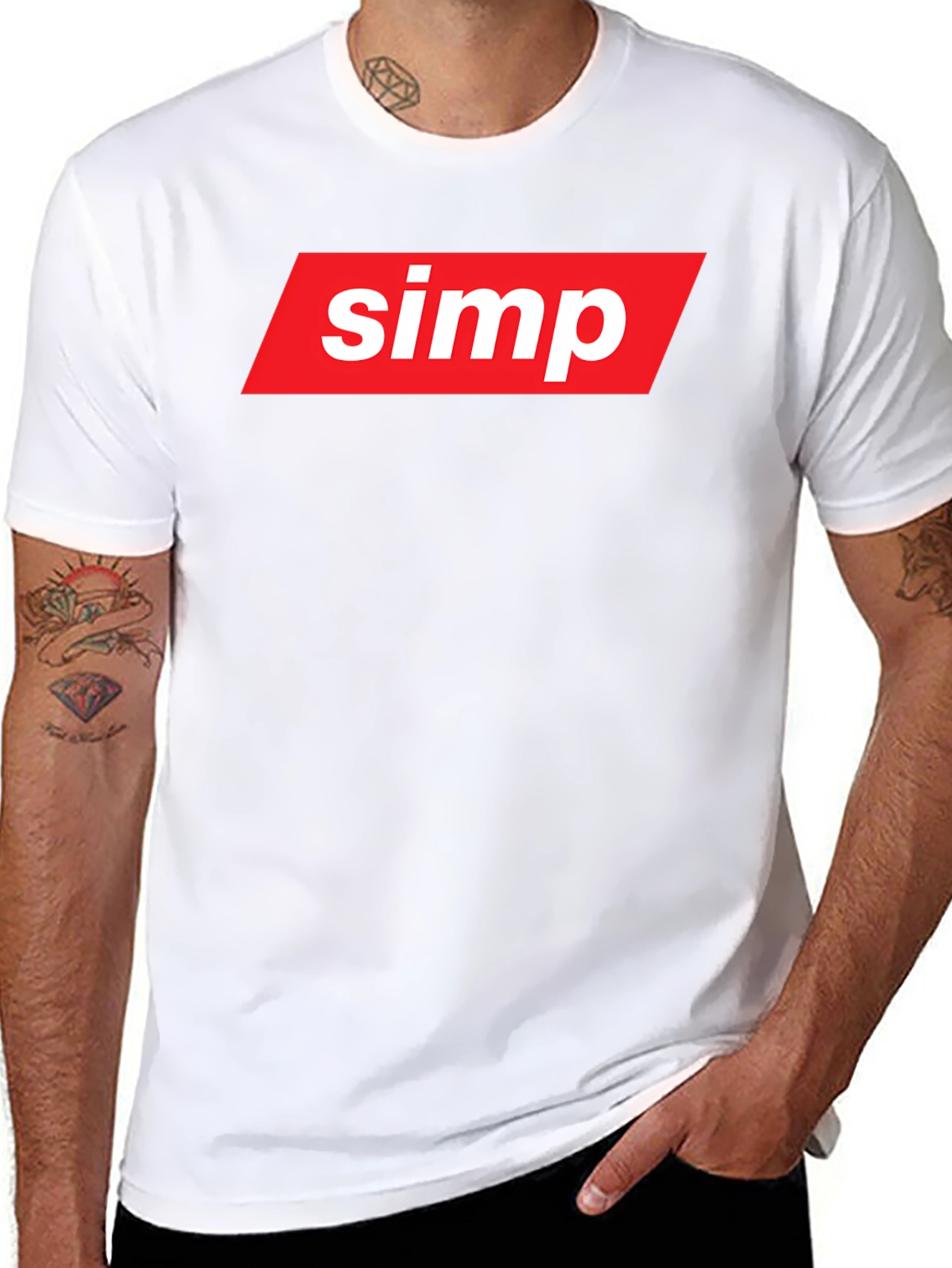 Simp Graphic Tee - Bold Streetwear Style