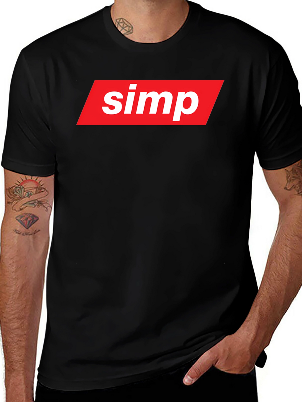 Simp Graphic Tee - Bold Streetwear Style