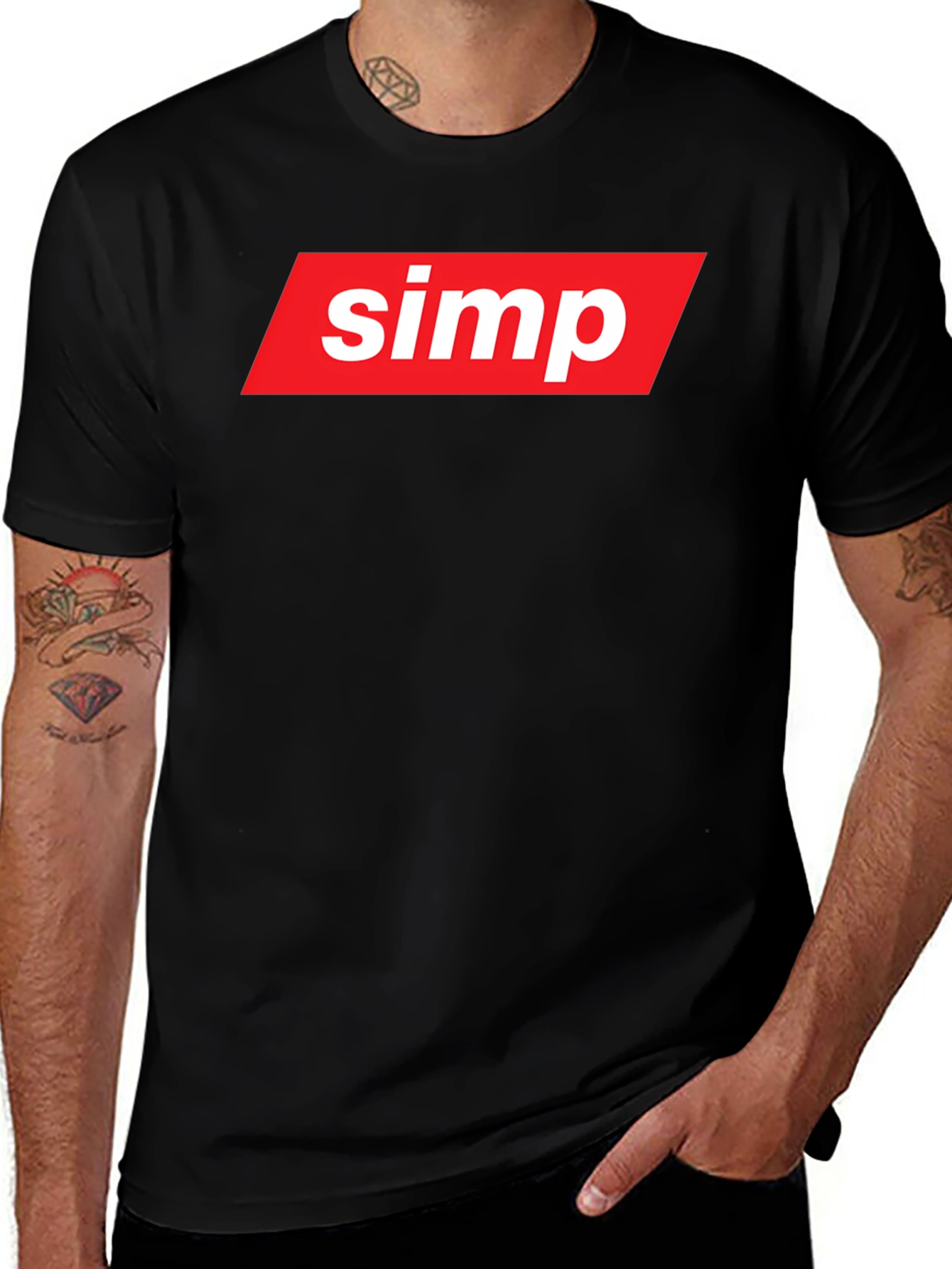 Simp Graphic Tee - Bold Streetwear Style
