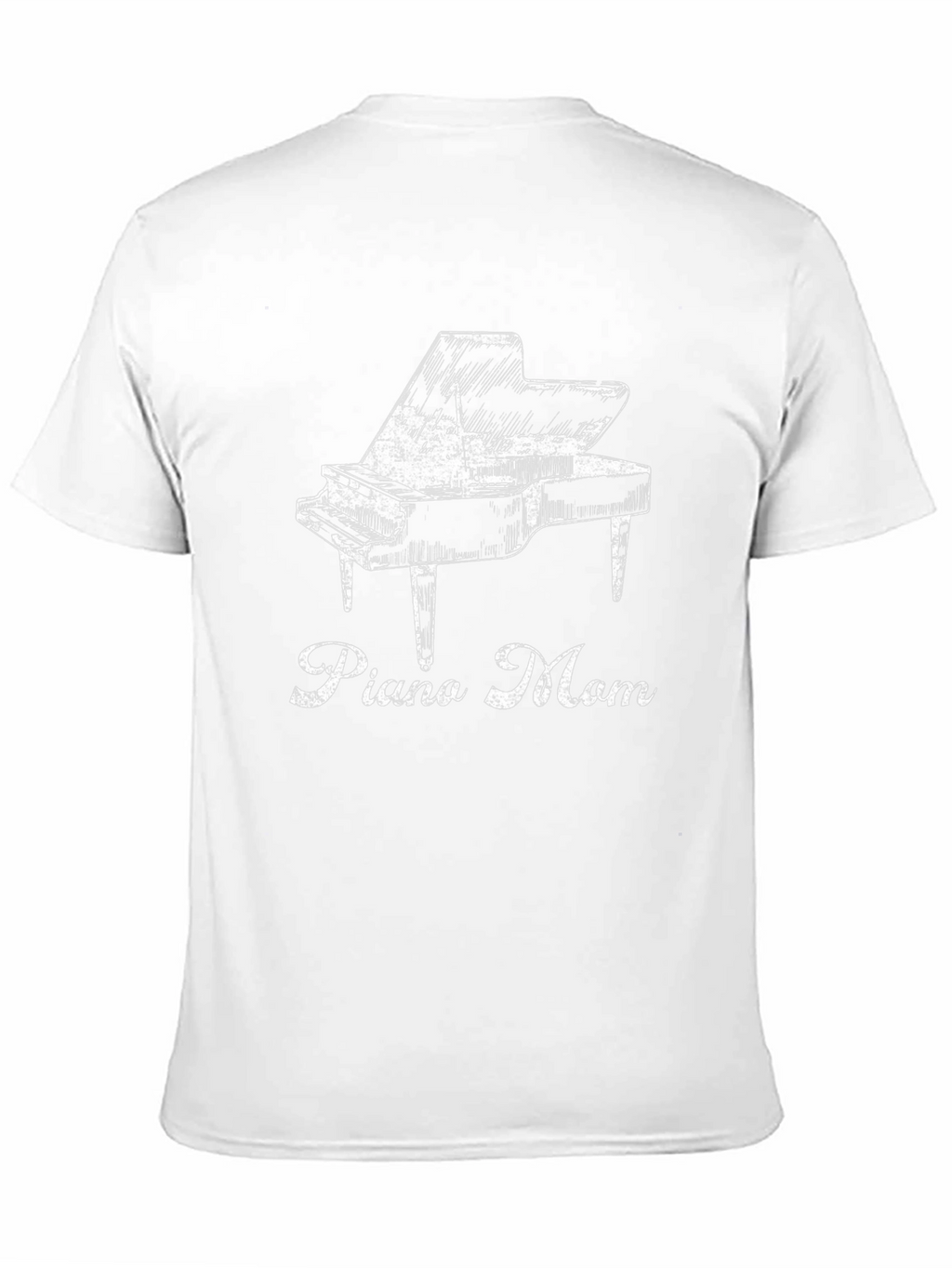 Piano Mom T-Shirt - Musical Gift for Mothers