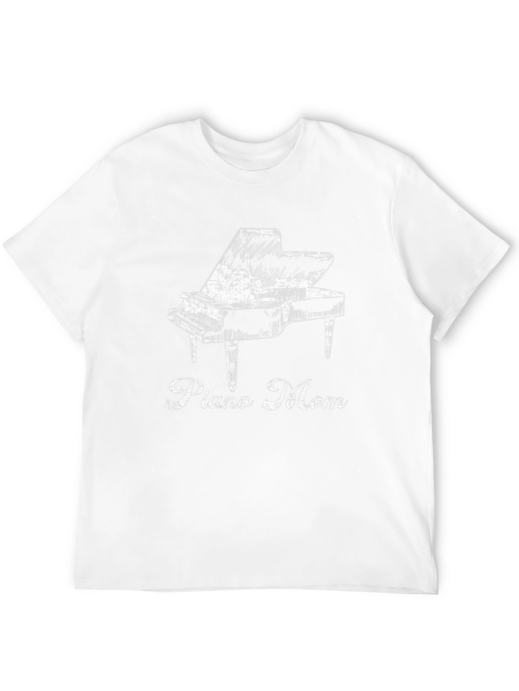 Piano Mom T-Shirt - Musical Gift for Mothers