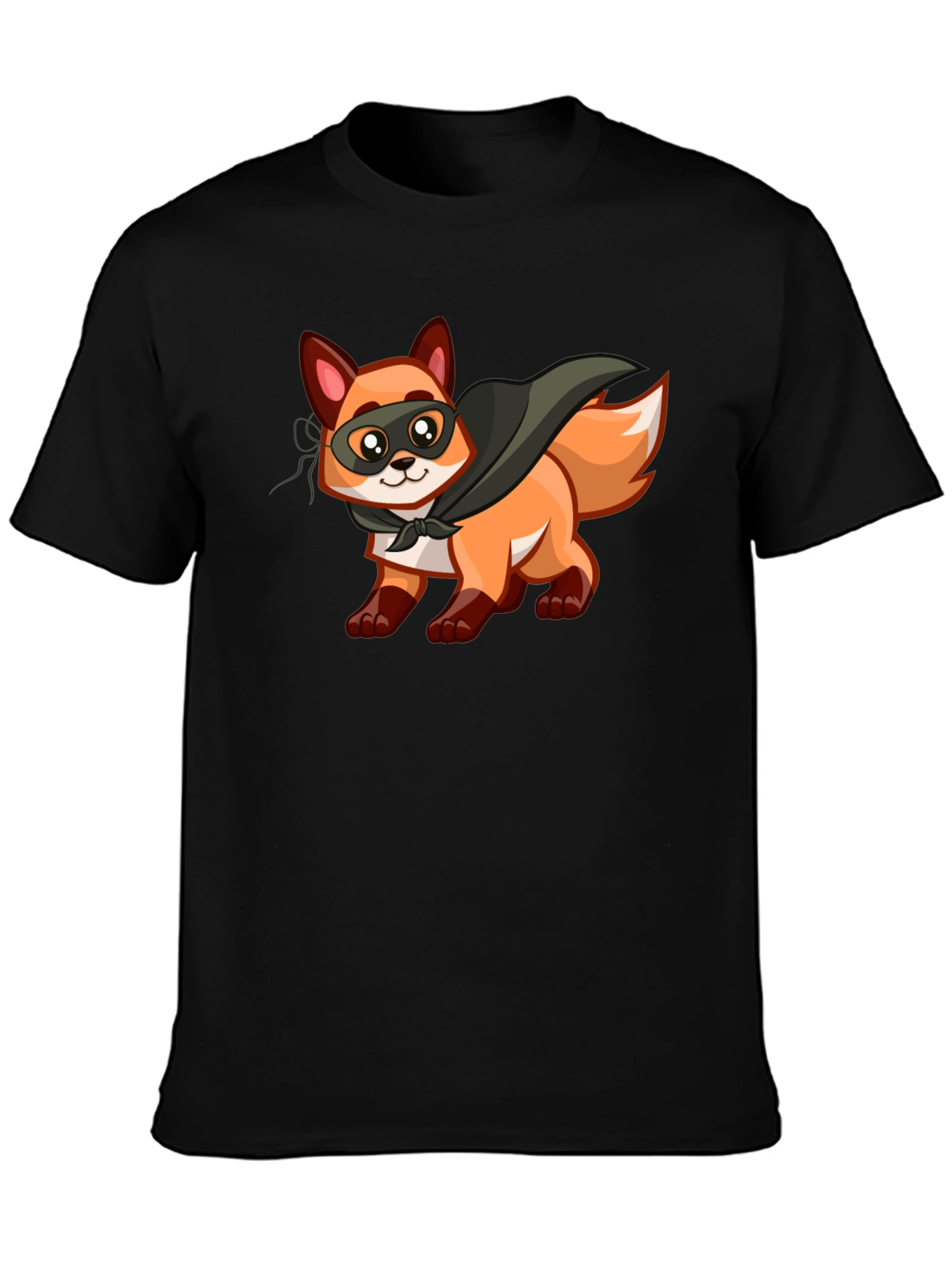 Hero Fox Graphic T-Shirt - Soft Cotton Tee
