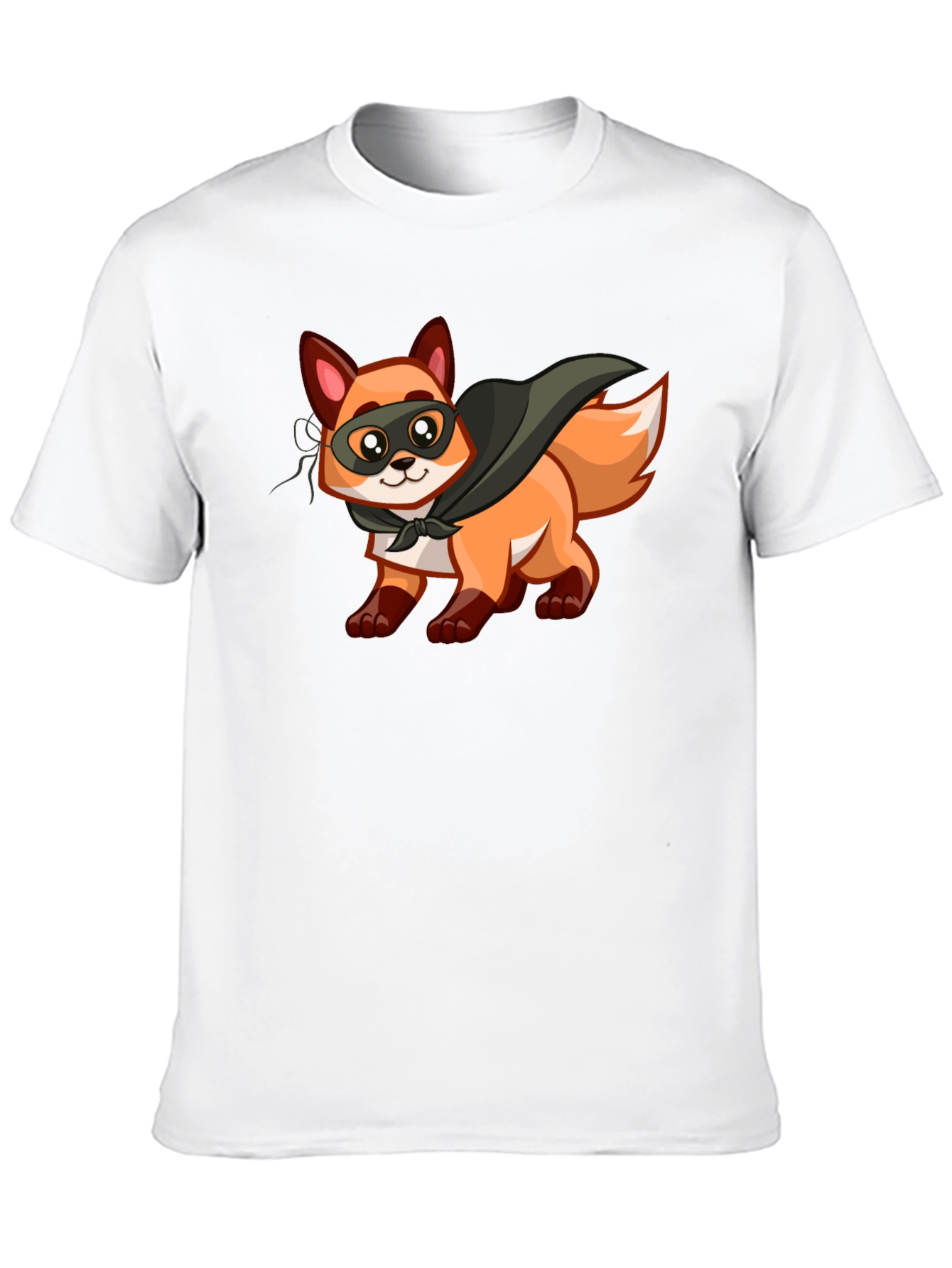Hero Fox Graphic T-Shirt - Soft Cotton Tee