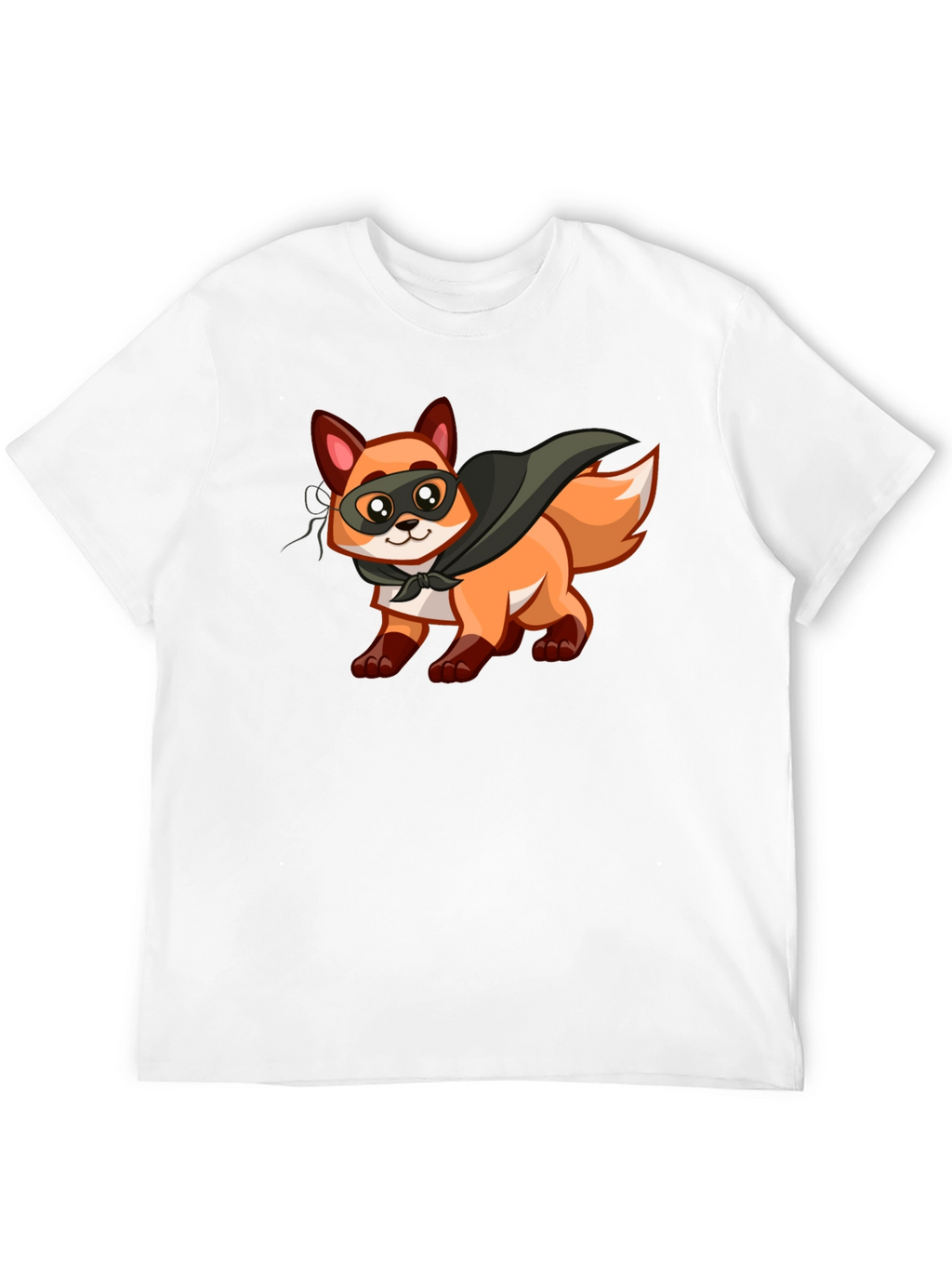 Hero Fox Graphic T-Shirt - Soft Cotton Tee