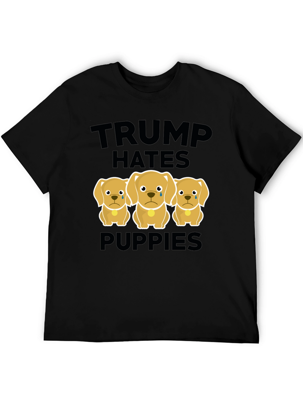 Trump Hates Puppies Graphic Tee