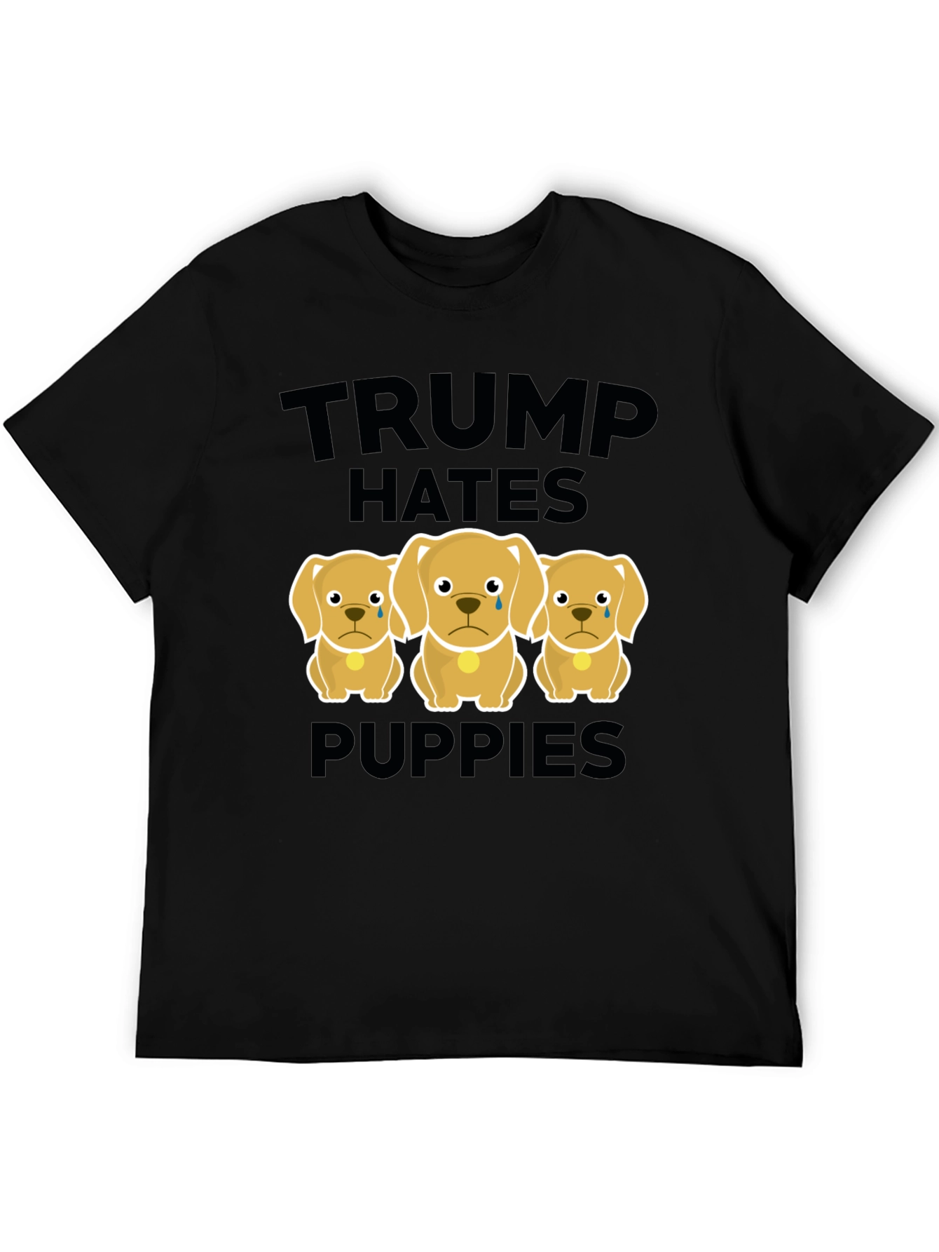 Trump Hates Puppies Graphic Tee