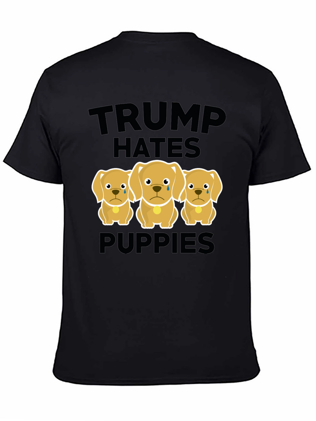 Trump Hates Puppies Graphic Tee
