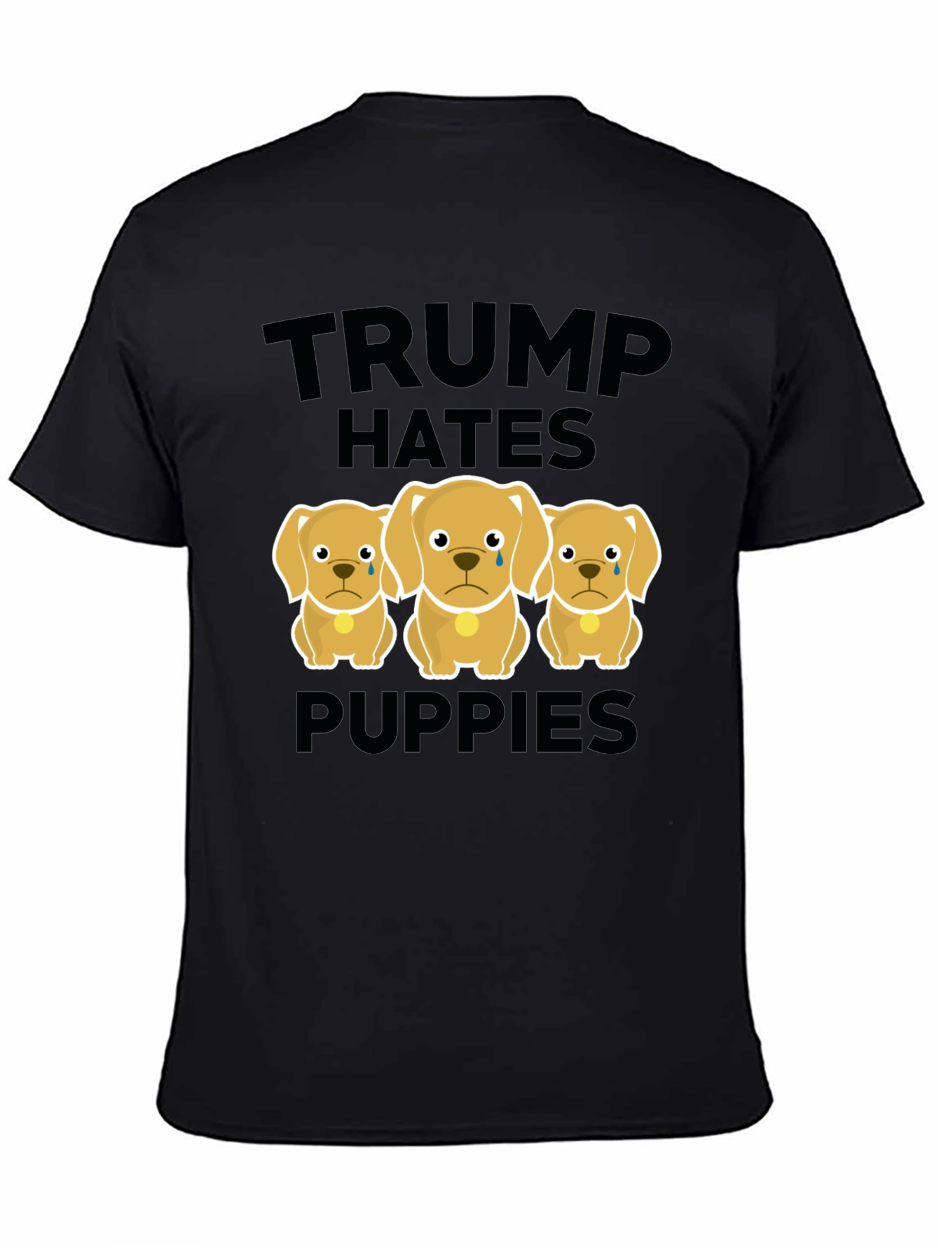 Trump Hates Puppies Graphic Tee