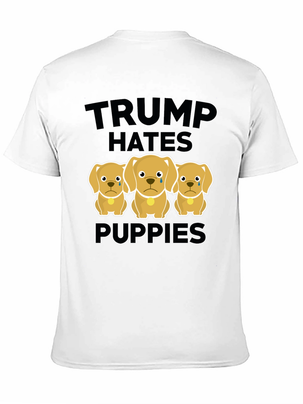 Trump Hates Puppies Graphic Tee