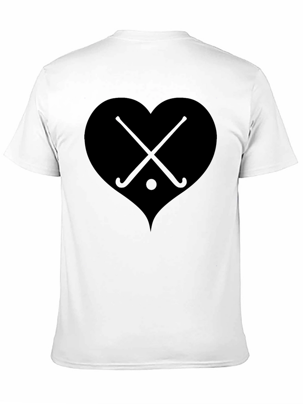 Hockey Heartbeat T-Shirt - Sporty Graphic Tee