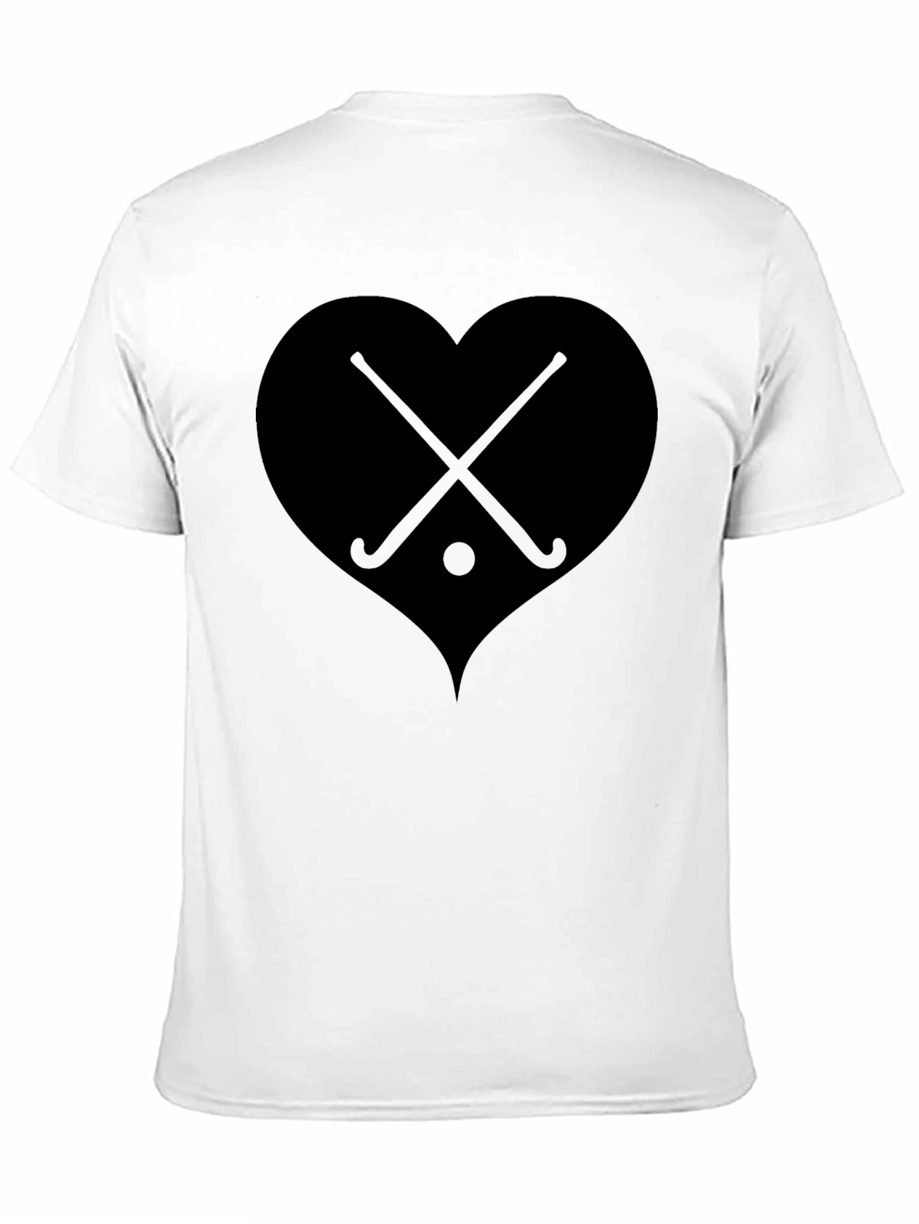 Hockey Heartbeat T-Shirt - Sporty Graphic Tee