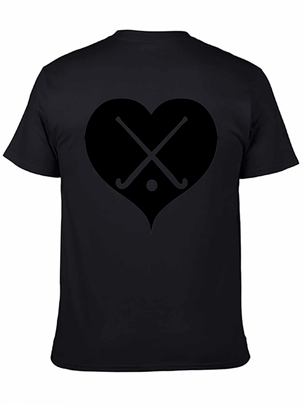 Hockey Heartbeat T-Shirt - Sporty Graphic Tee