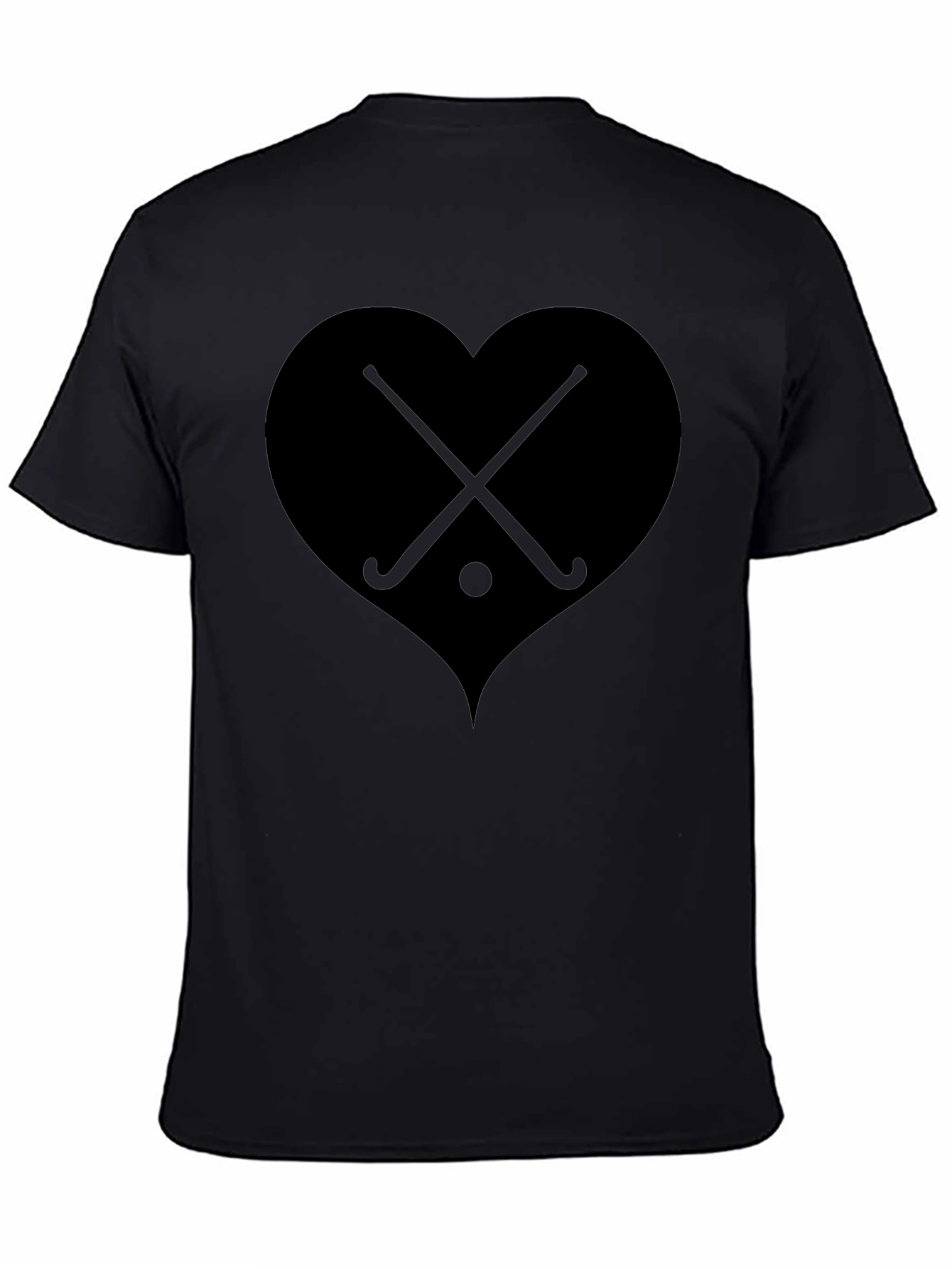 Hockey Heartbeat T-Shirt - Sporty Graphic Tee