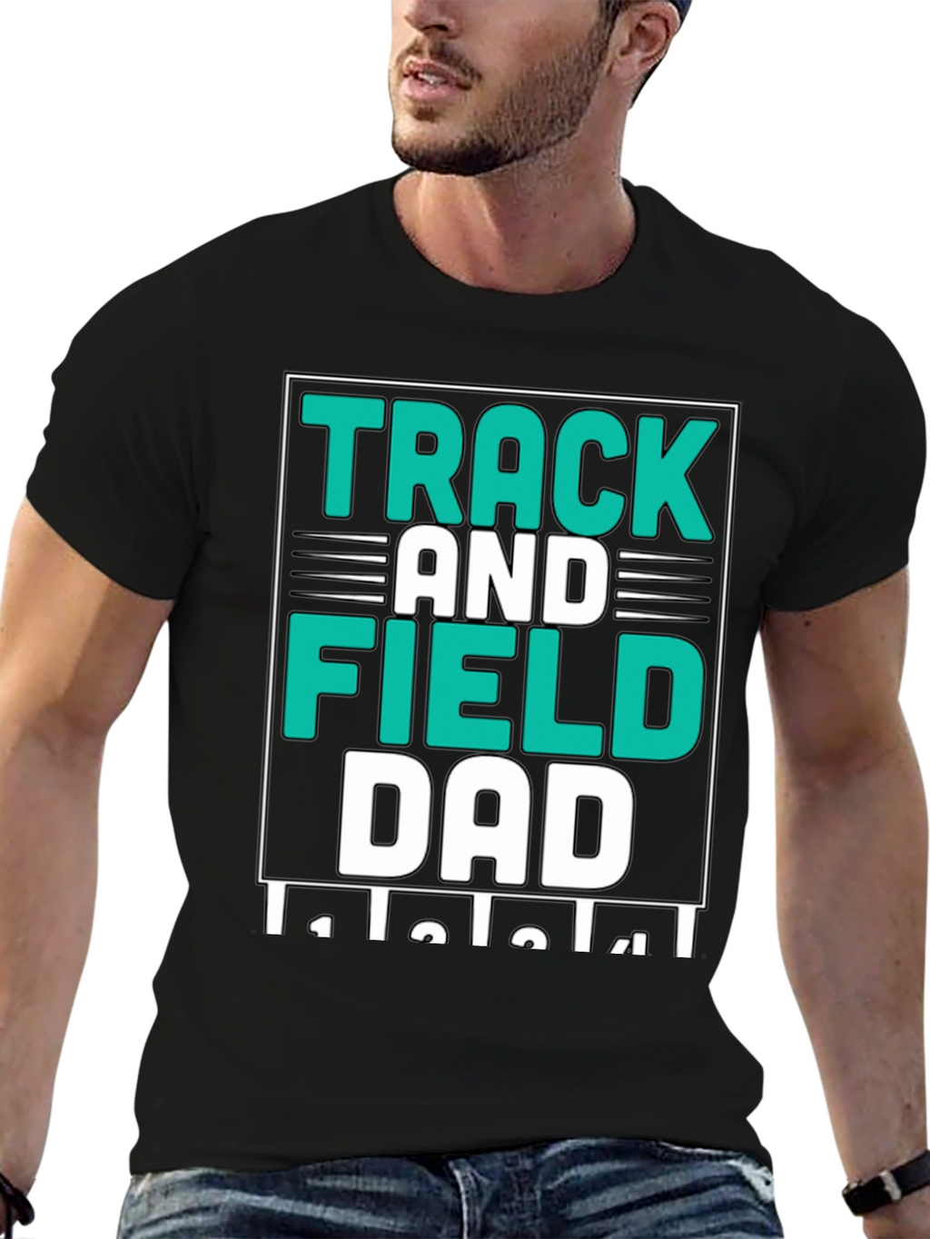 Track and Field Dad T-Shirt