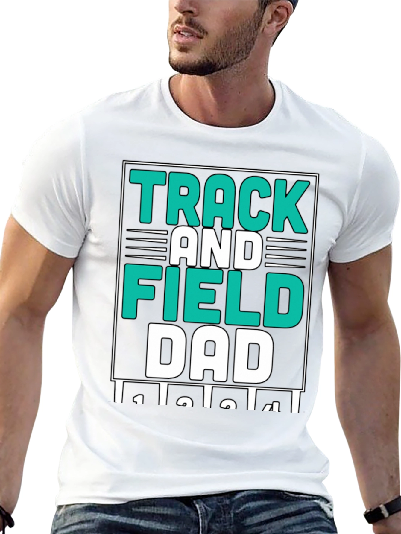 Track and Field Dad T-Shirt