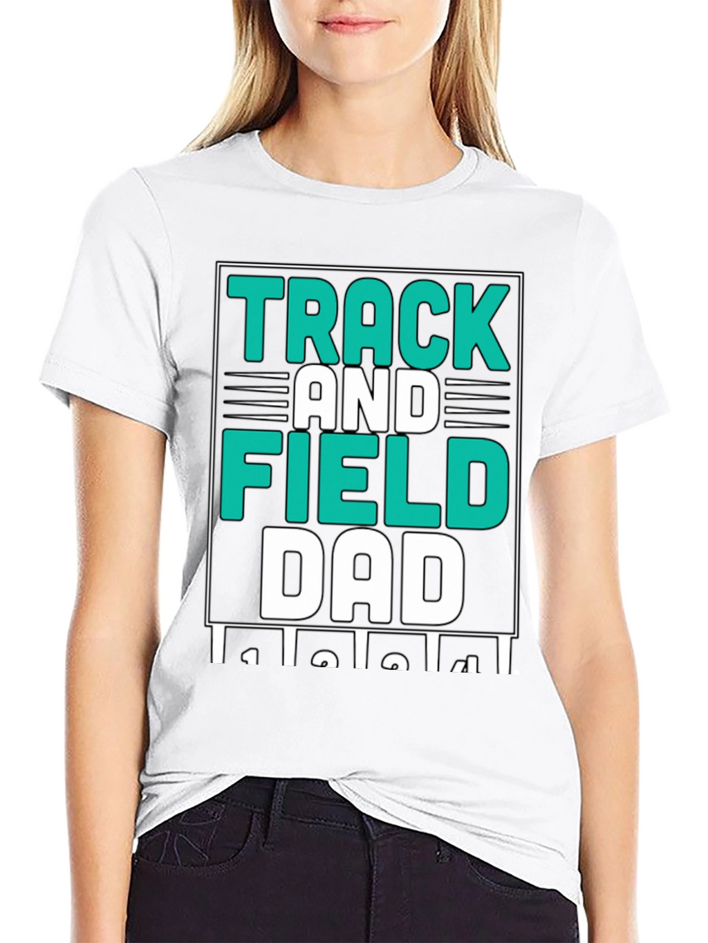 Track and Field Dad T-Shirt