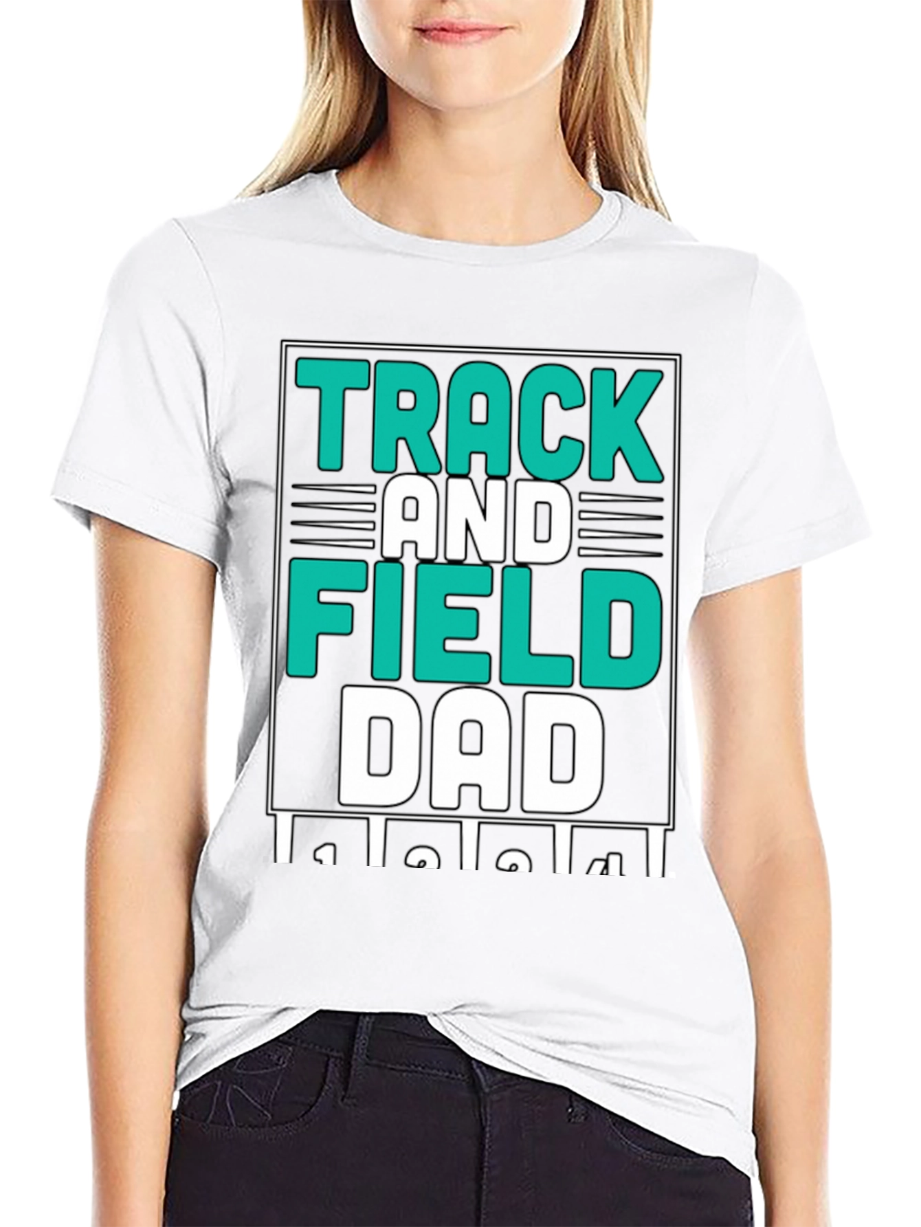 Track and Field Dad T-Shirt