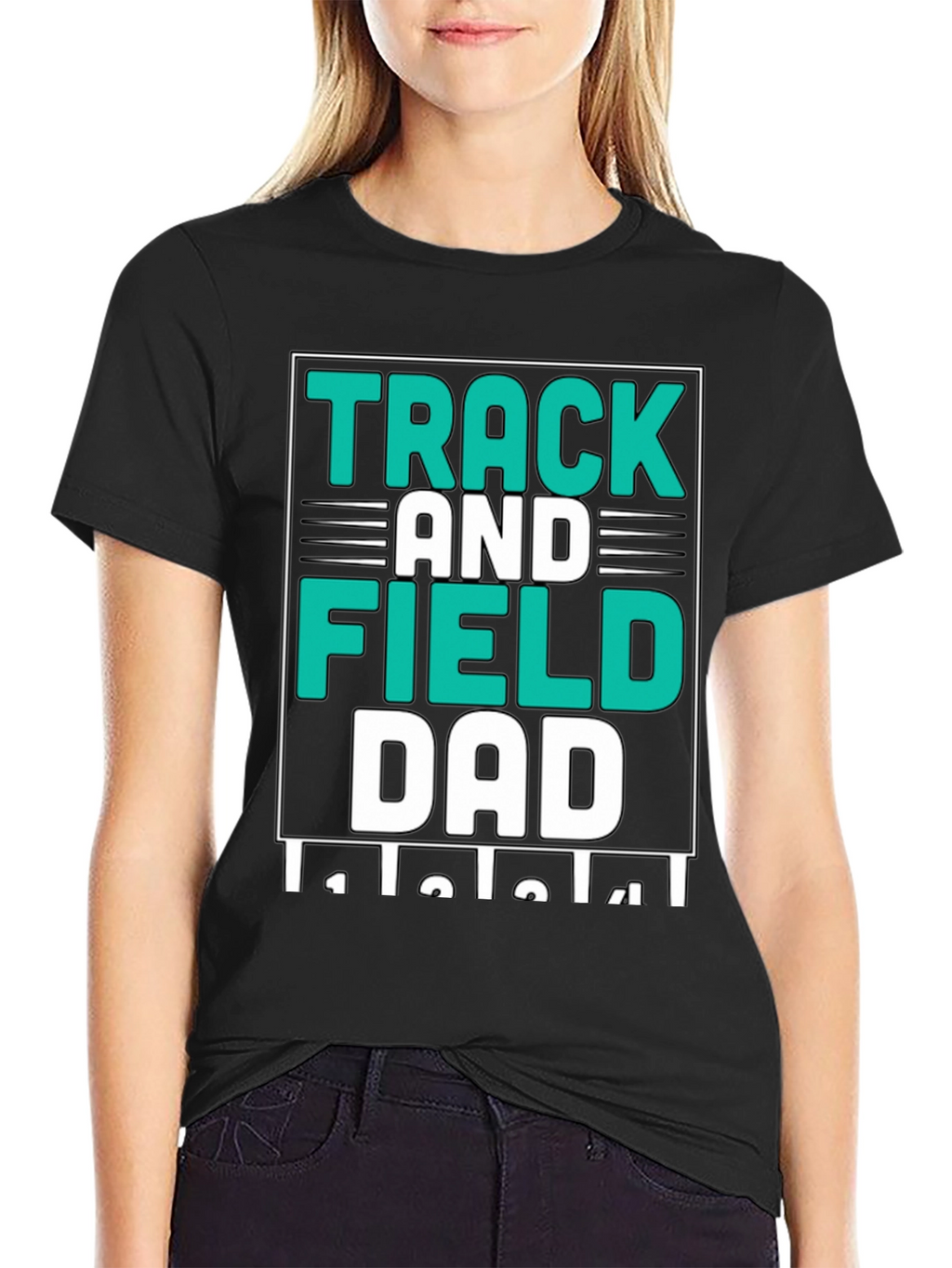 Track and Field Dad T-Shirt