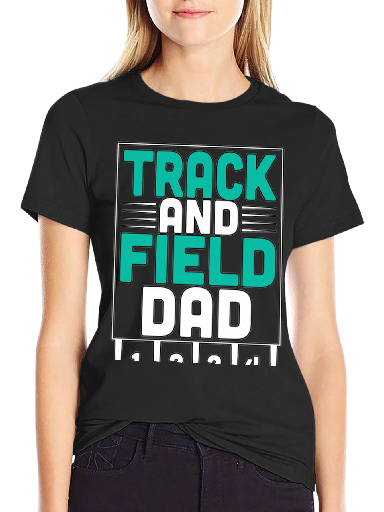 Track and Field Dad T-Shirt
