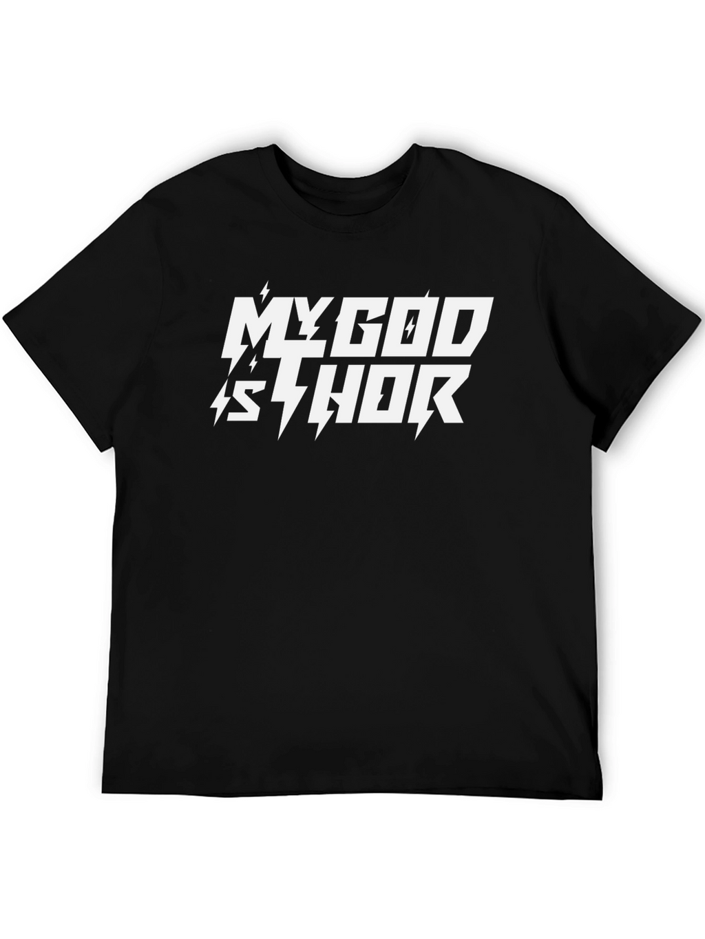 My God is Thor Black T-Shirt