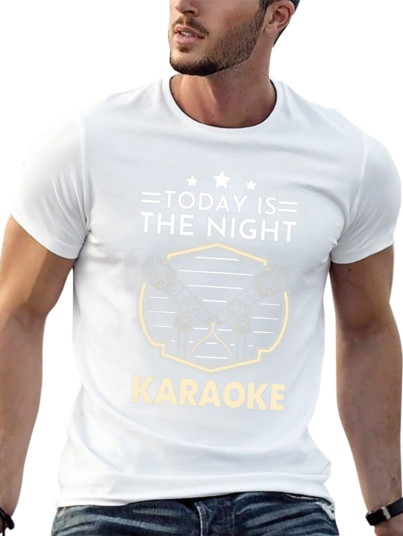 Karaoke Night Graphic T-Shirt