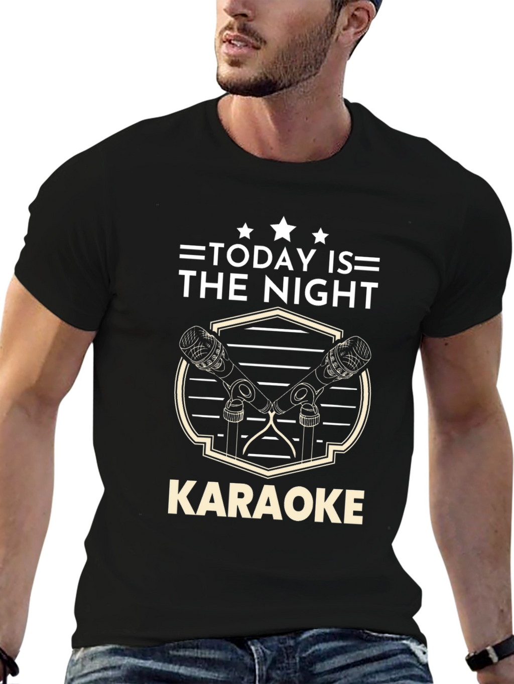 Karaoke Night Graphic T-Shirt