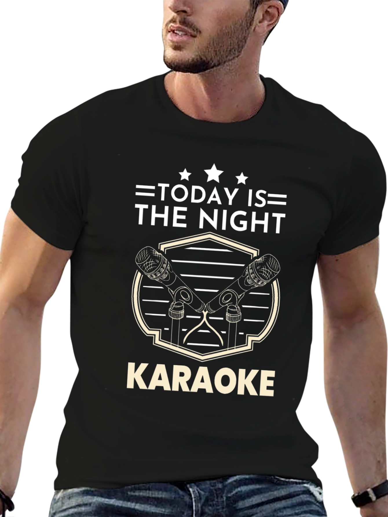 Karaoke Night Graphic T-Shirt
