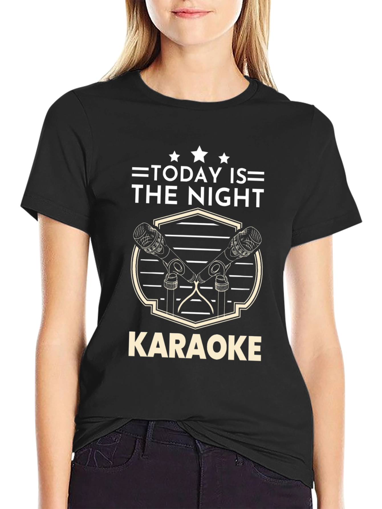 Karaoke Night Graphic T-Shirt