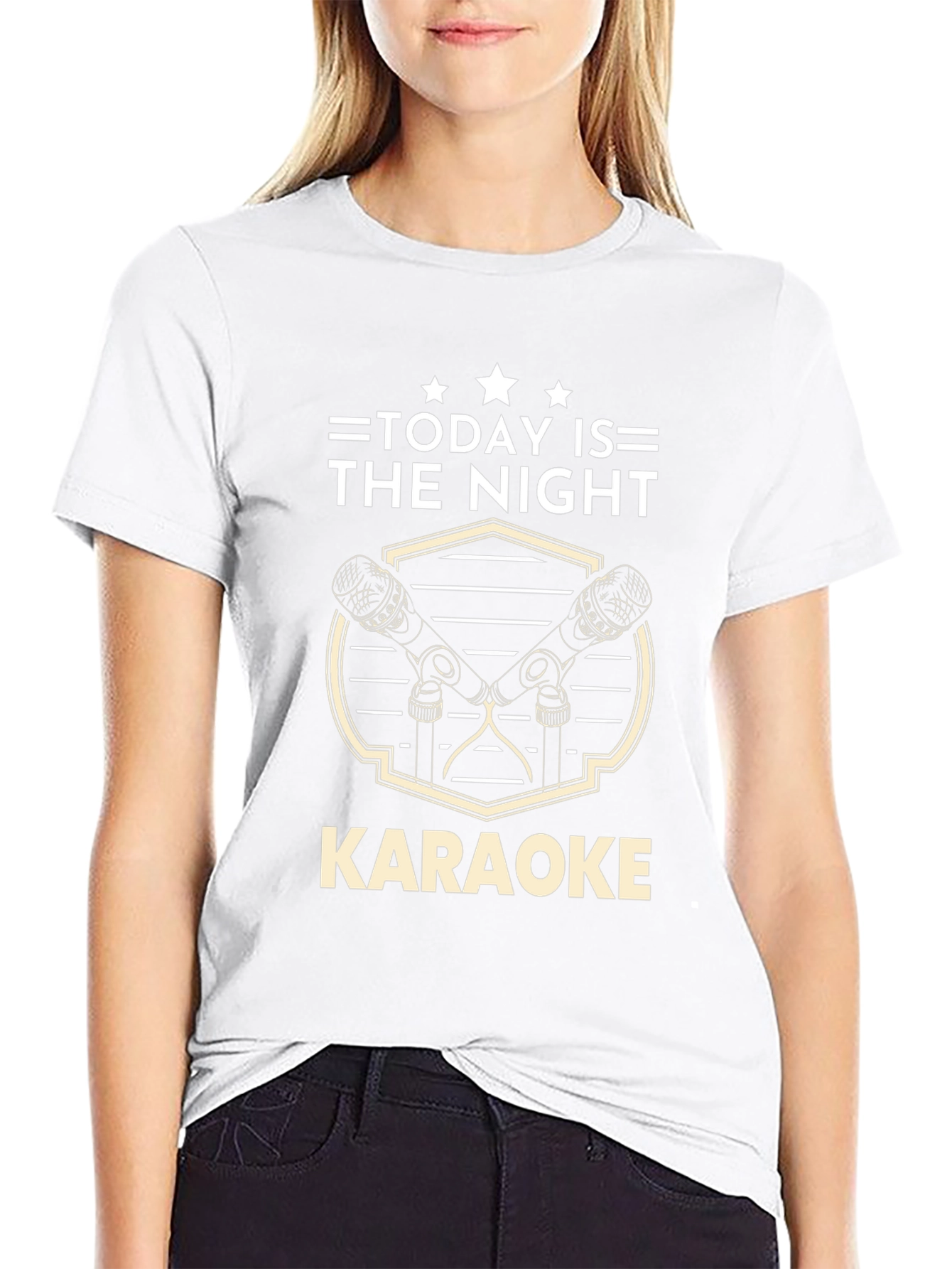 Karaoke Night Graphic T-Shirt