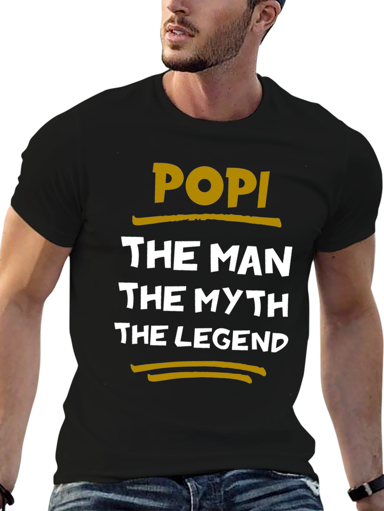 POPI The Man The Myth The Legend T-Shirt