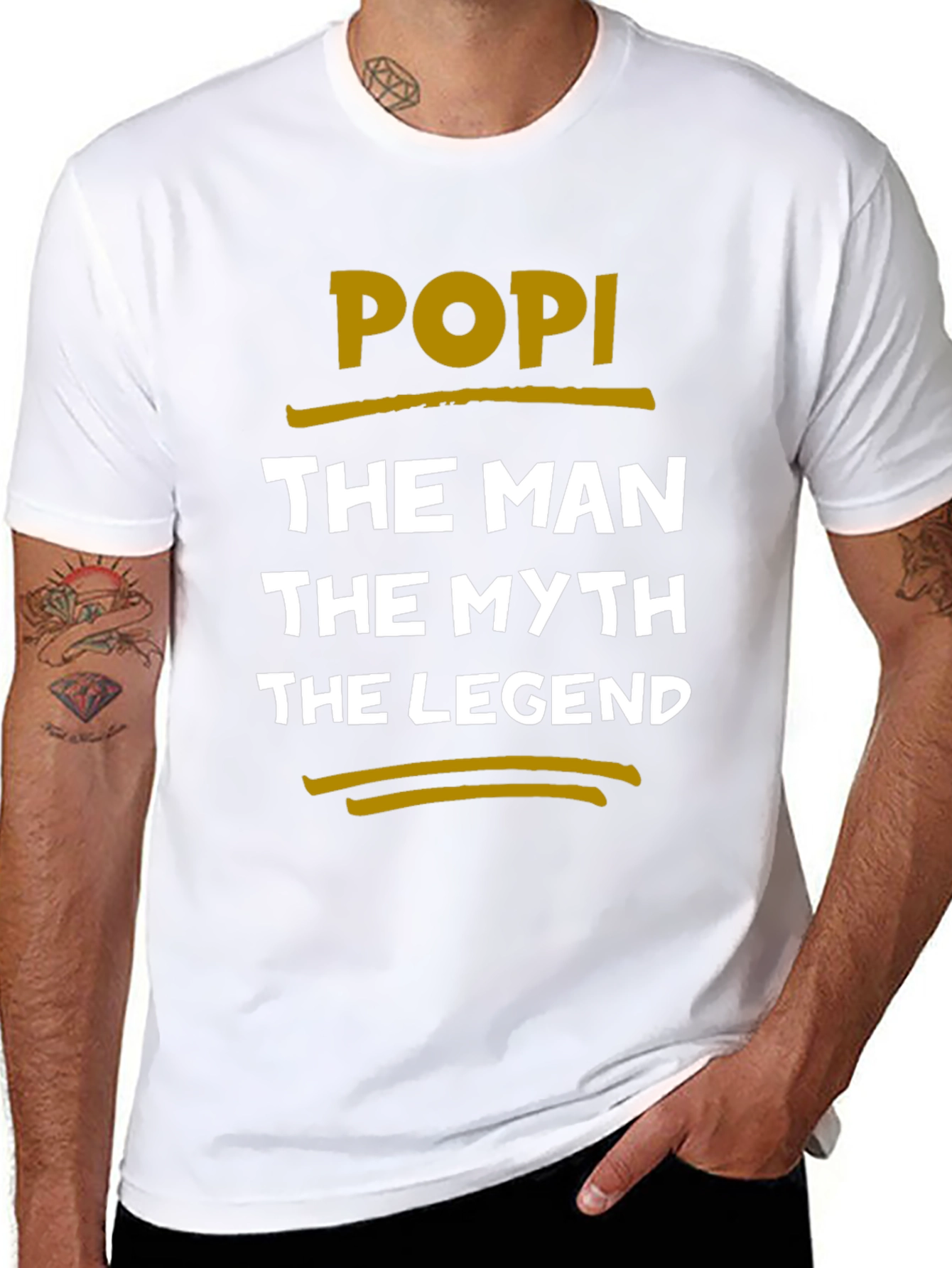 POPI The Man The Myth The Legend T-Shirt